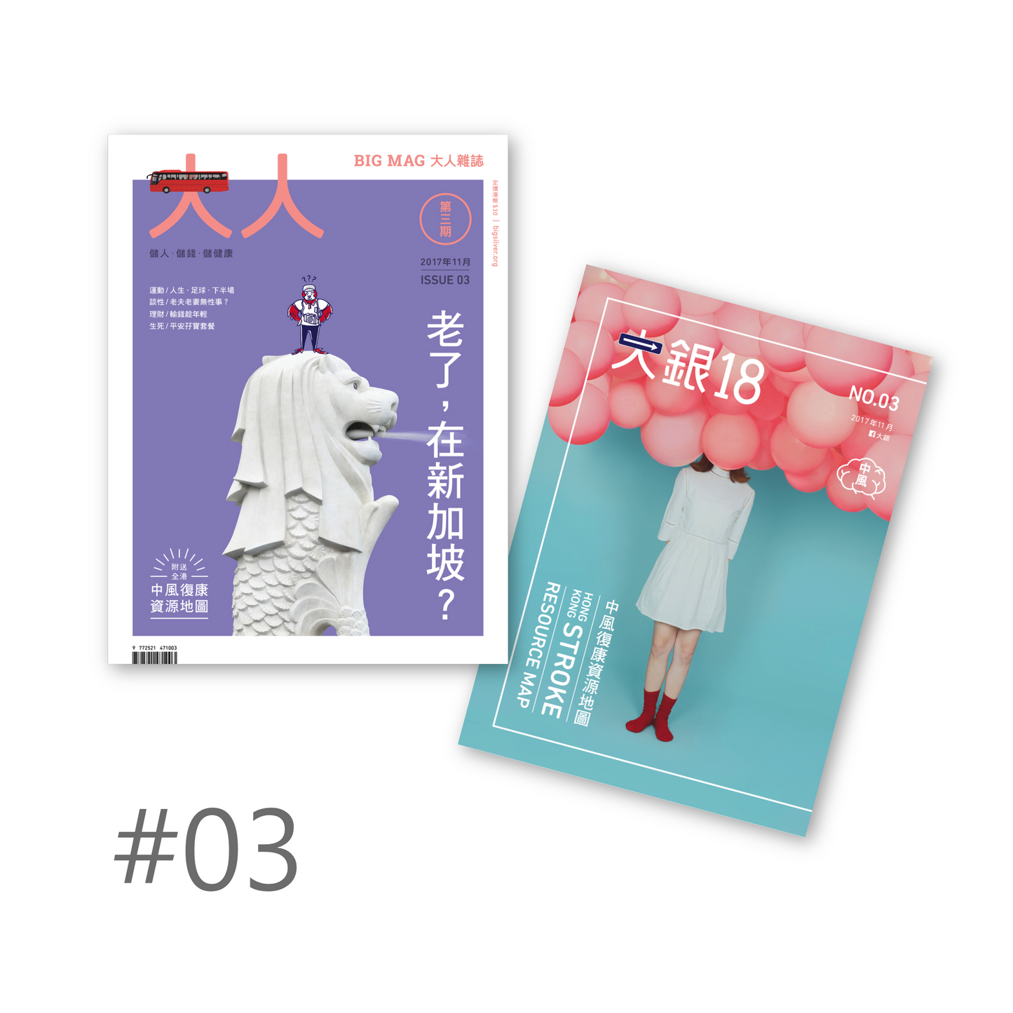 #03《老了,在新加坡》+《中風復康資源地圖》